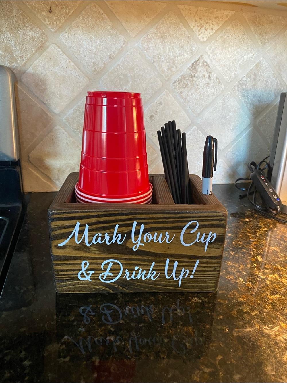 Red Solo Cup Organizer